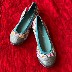 Desigual butterfly ballet flats size 11.5